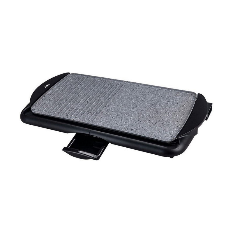 Plancha grill EDM 2000W Noir/Gris