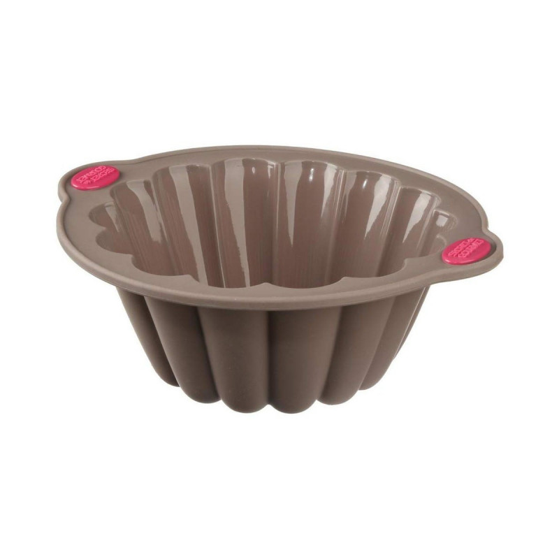 Moule à gâteaux Secret de Gourmet Marron Silicone 22 cm