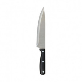 Couteau de cuisine Noir Acier inoxydable ABS (20 cm) 18,99 €