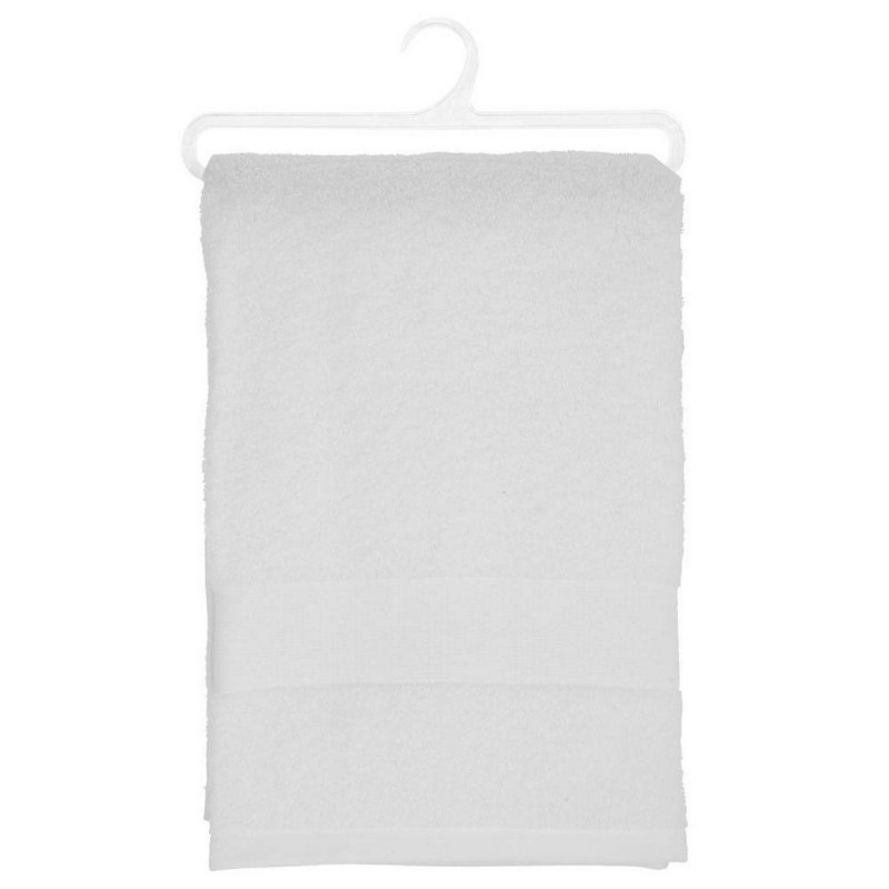 Image secondaire de Serviette de toilette Atmosphera Coton Blanc 450 g/m² (100 x 150 cm)