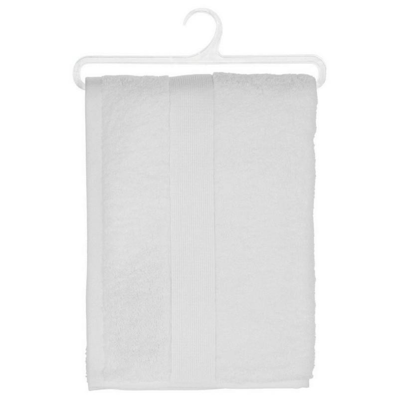 Image secondaire de Serviette de toilette Atmosphera Coton Blanc 450 g/m² (70 x 130 cm)