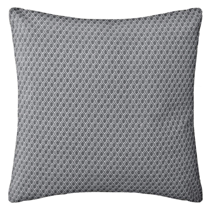 Coussin Atmosphera Otto Gris Coton (38 x 38 cm)