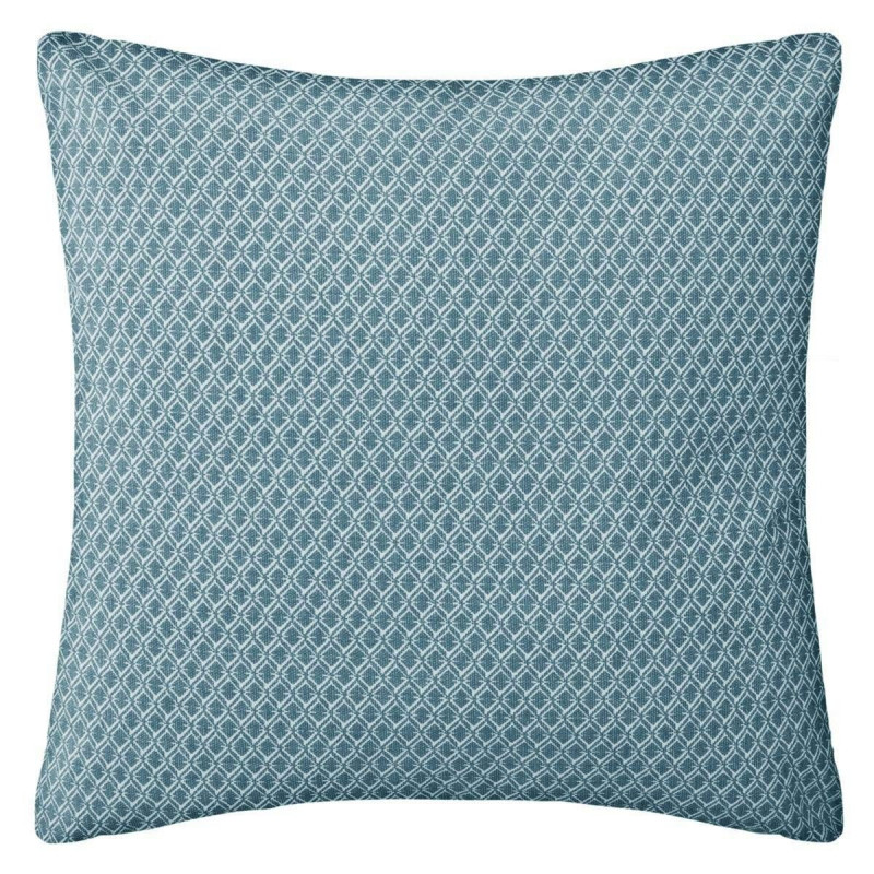 Coussin Atmosphera Otto Bleu Coton (38 x 38 cm)