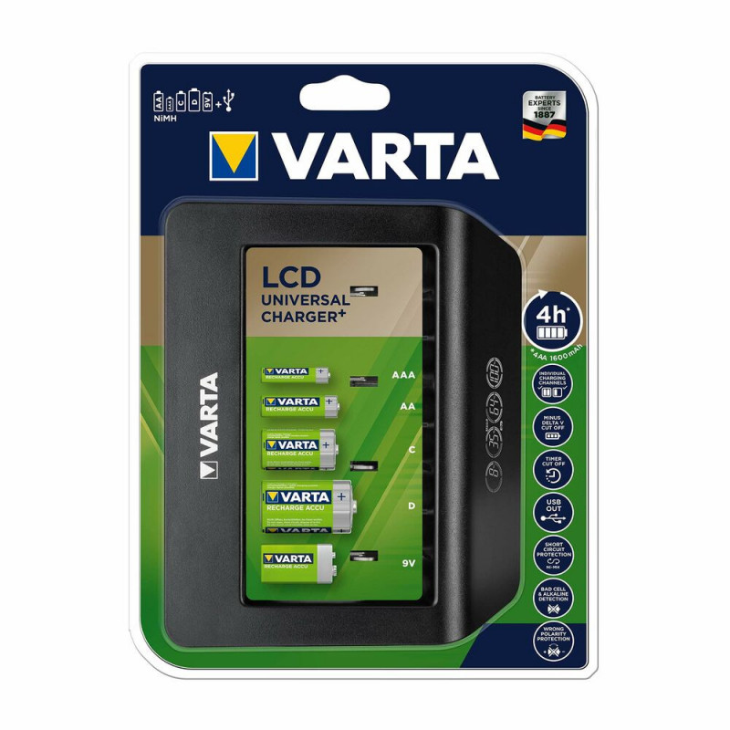 Varta Universal Charger+ chargeur de batterie Secteur