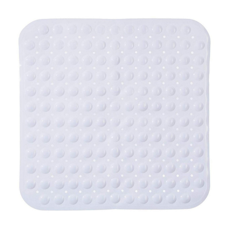 Tapis de Douche Antidérapant 5five Blanc PVC (55 x 55 cm)