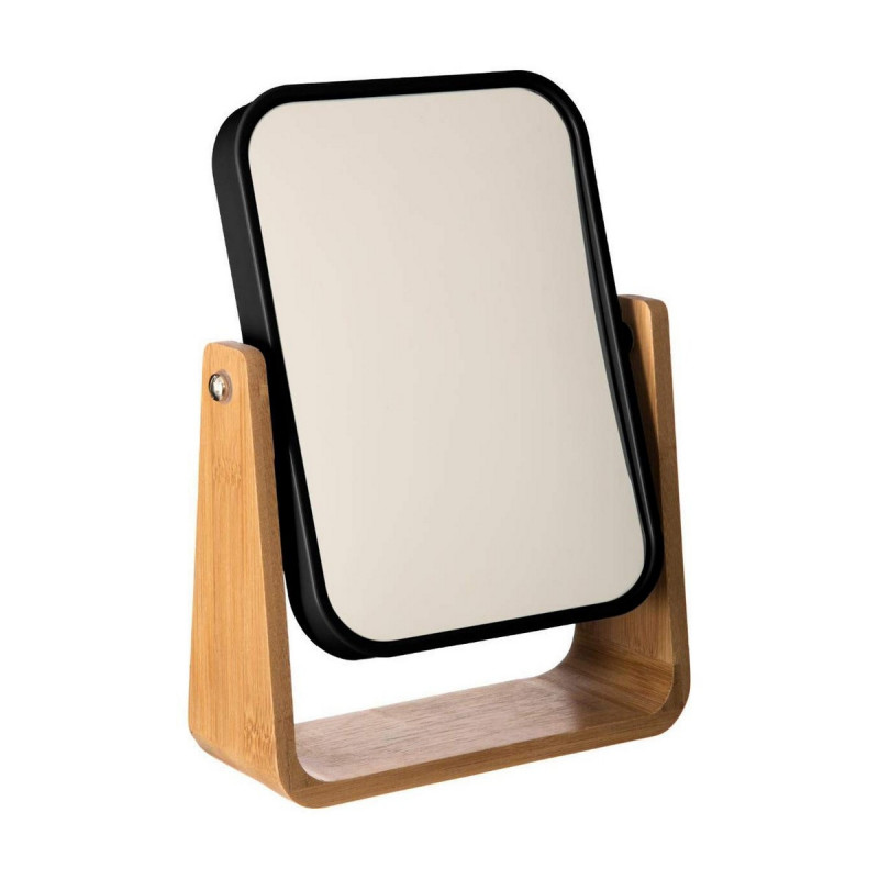 Miroir 5five Natureo Noir Bambou 22 x 16 x 6 cm