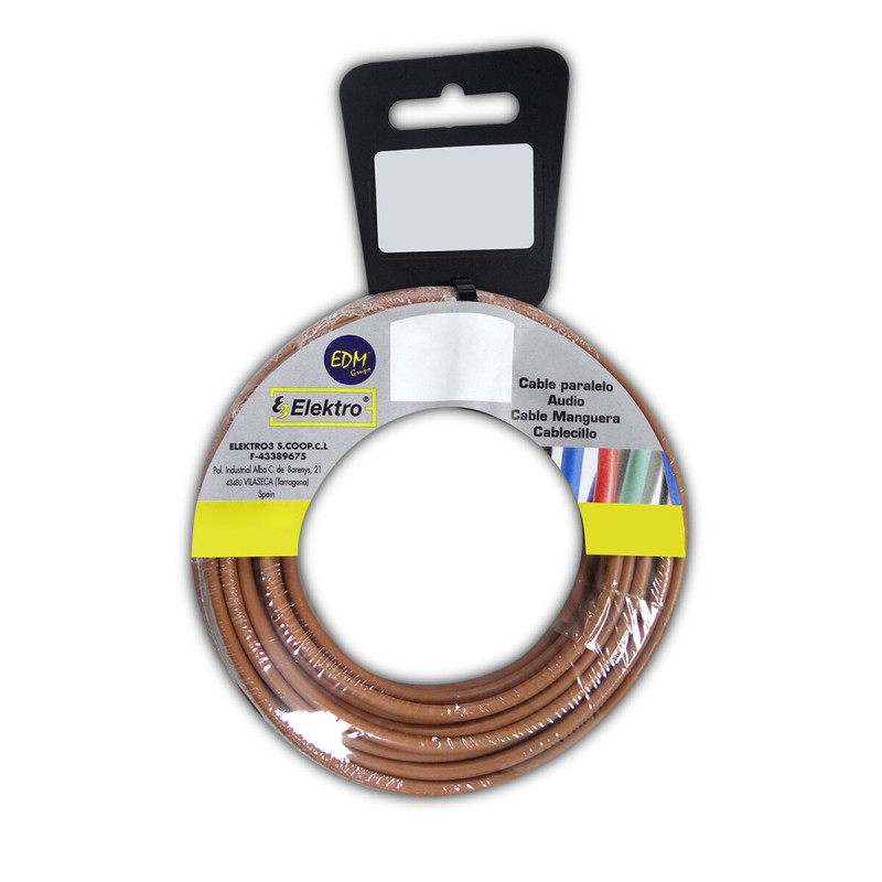 Câble d'Interface Parallèle EDM 28602 Marron 25 m Ø 6 mm