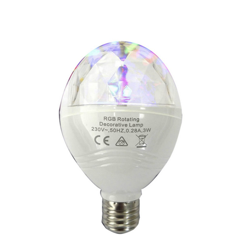 Lampe LED EDM E27 3 W (8 x 13 cm)