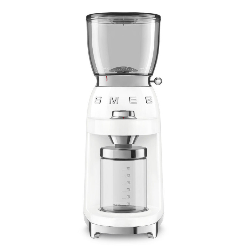 Moulin électrique Smeg CGF01WHEU 150 W Blanc 350 g