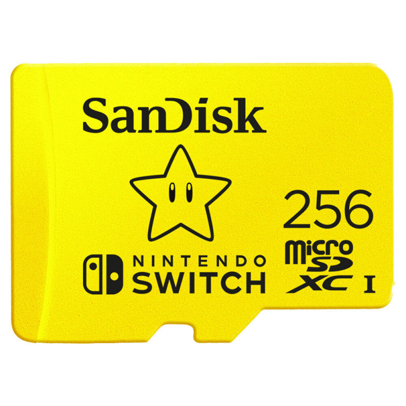 Carte Mémoire SD SanDisk SDSQXAO-256G-GNCZN 256GB Jaune 256 GB (1 Unité)