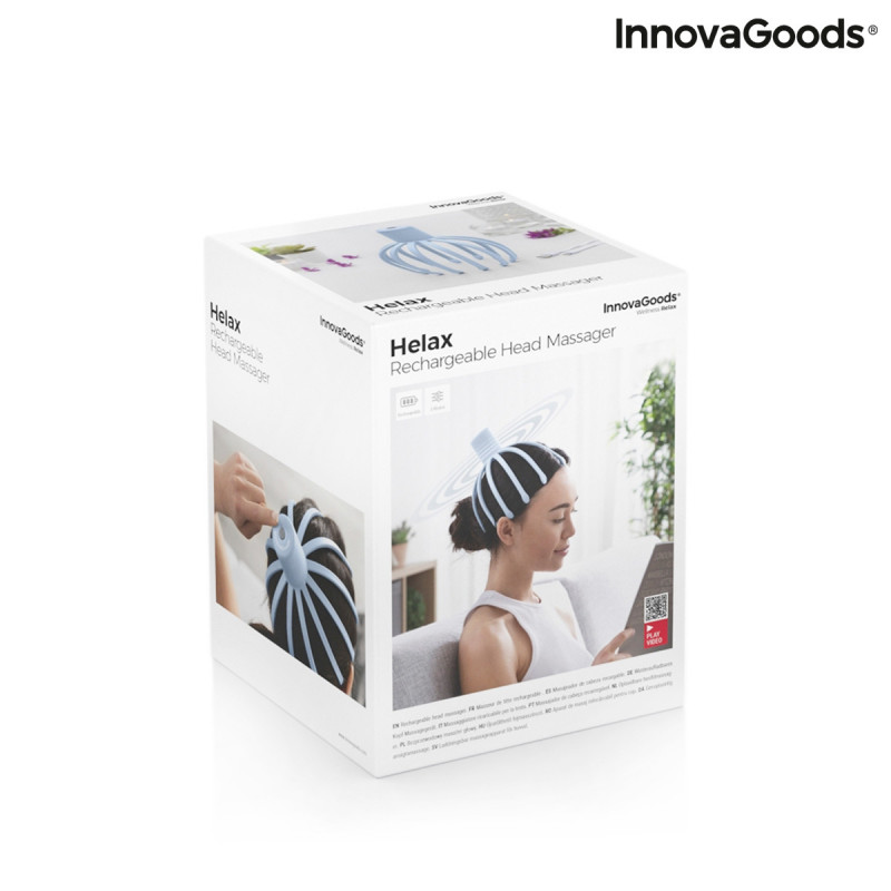 Image secondaire de Masseur de Tête Rechargeable Helax InnovaGoods