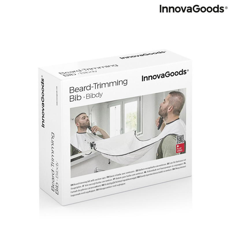 Image secondaire de Tablier de Rasage avec Ventouses Bibdy InnovaGoods