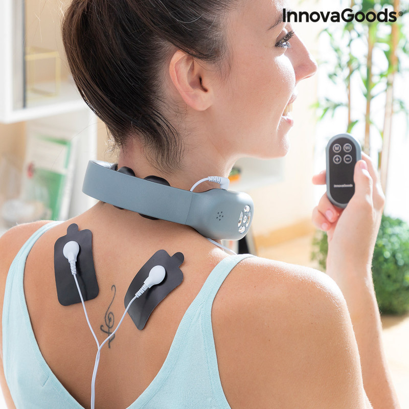 Masseur Cervical Rechargeable avec Télécommande Nekival InnovaGoods