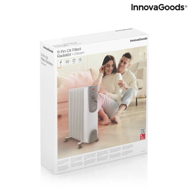 Image secondaire de Radiateur à Huile Oileven InnovaGoods 2500 W (11 modules)