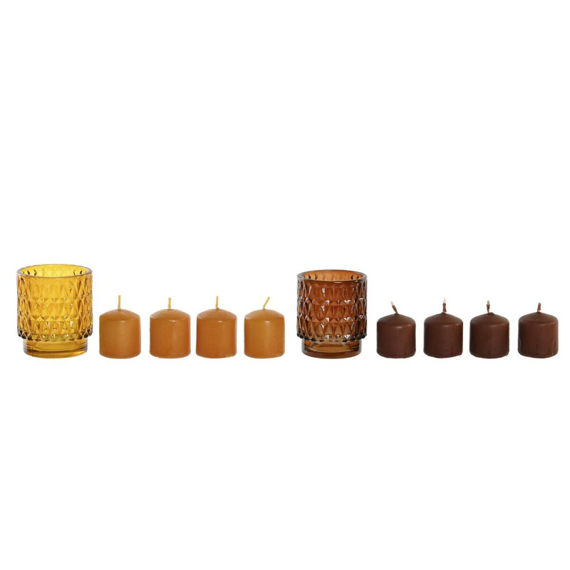 Ensemble de Bougies DKD Home Decor 36 g Urbaine (2 Unités) (12 Unités)