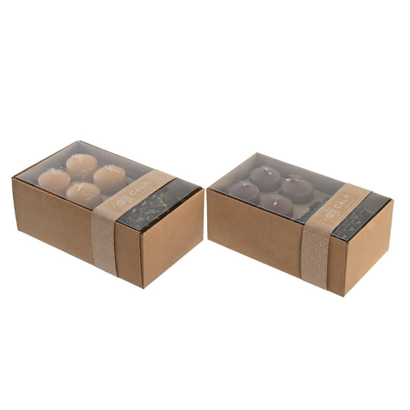 Image secondaire de Ensemble de Bougies DKD Home Decor 36 g Urbaine (2 Unités) (12 Unités)