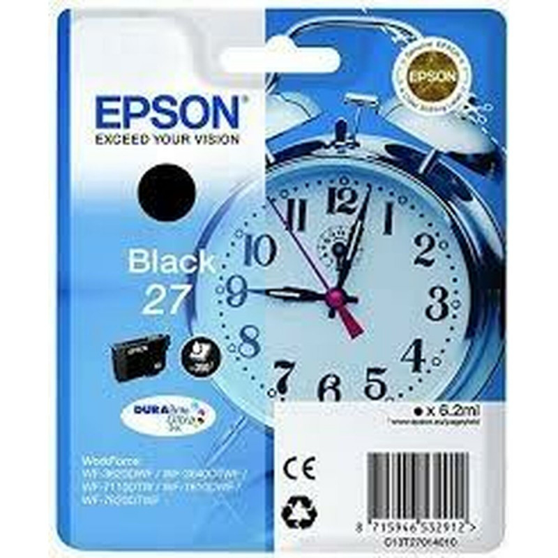 Epson Alarm clock 27 DURABrite Ultra cartouche d'encre 1 pièce(s) Original Rendement standard Noir