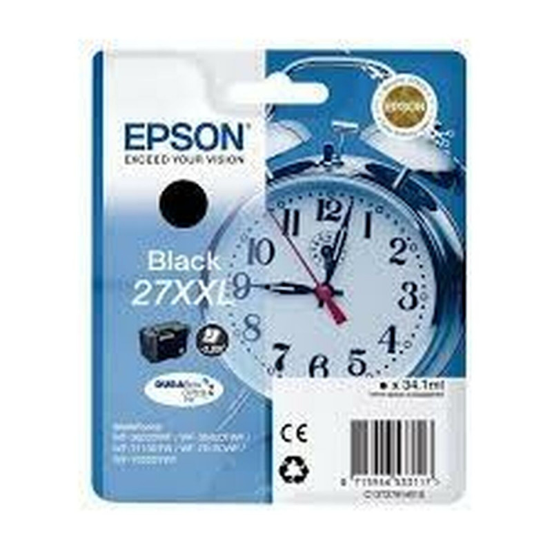 Epson Alarm clock 27XXL DURABrite Ultra cartouche d'encre 1 pièce(s) Original Noir