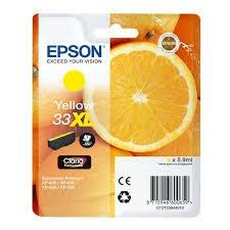 Epson Oranges C13T33644010 cartouche d'encre 1 pièce(s) Original Jaune