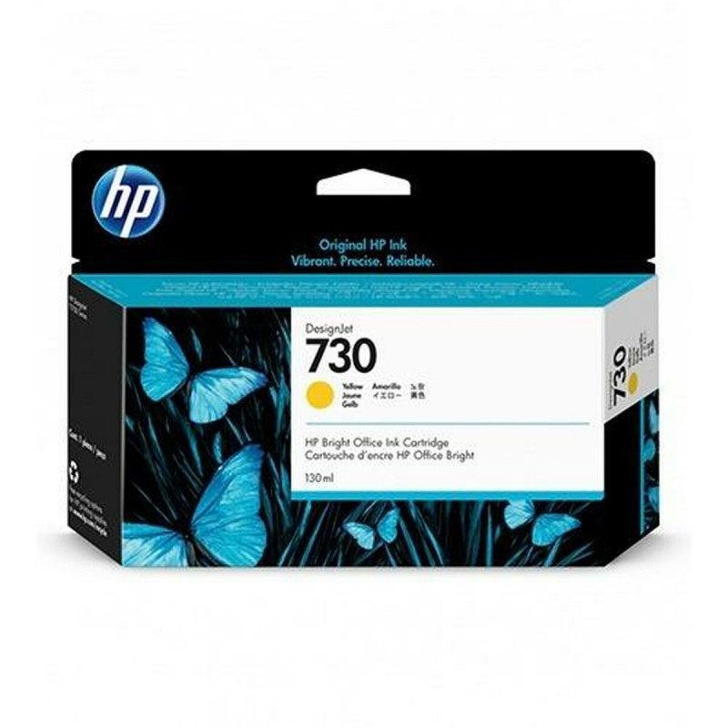 HP Cartouche dencre 730 DesignJet jaune, 130 ml