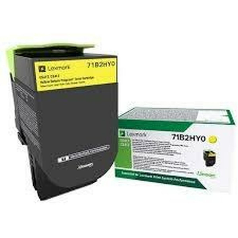 Lexmark 71B2HY0 Cartouche de toner 1 pièce(s) Original Jaune