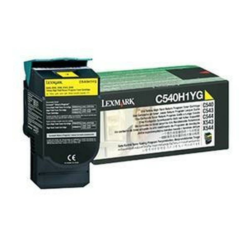 Lexmark C540H1YG Cartouche de toner 1 pièce(s) Original Jaune