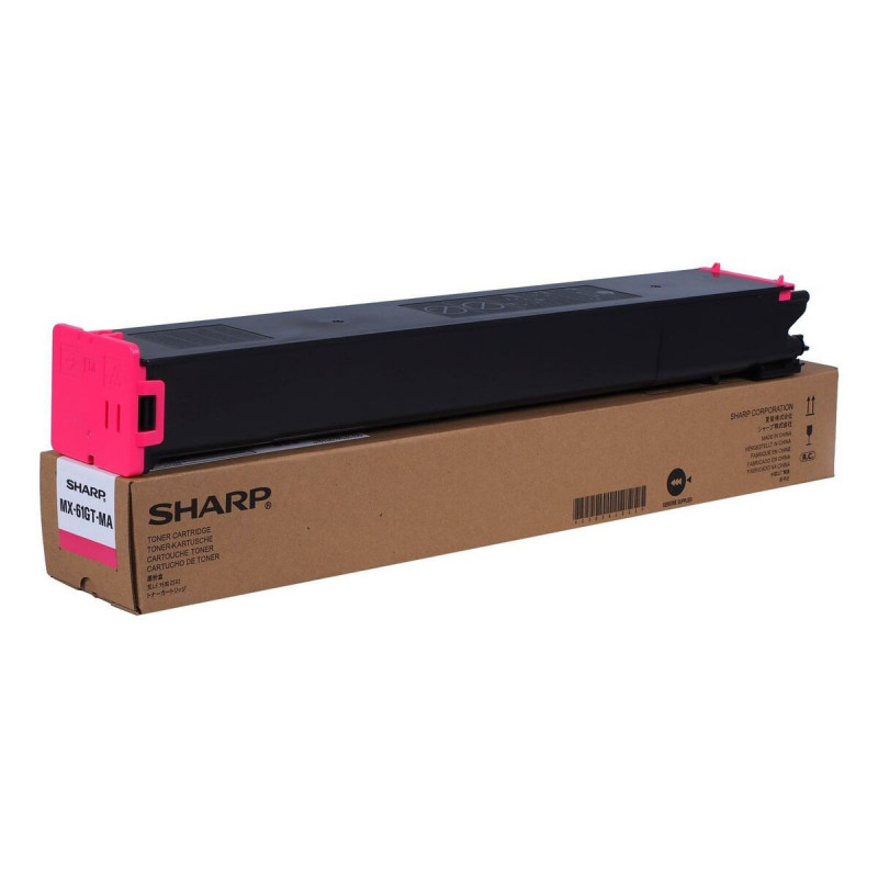 Sharp MX61GTMA Cartouche de toner 1 pièce(s) Original Magenta