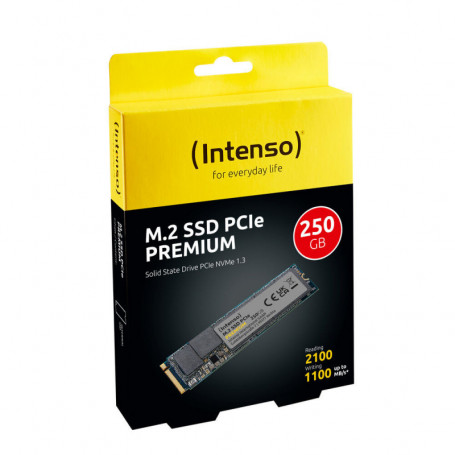 Disque dur INTENSO Premium M.2 PCIe 256GB SSD 40,99 €