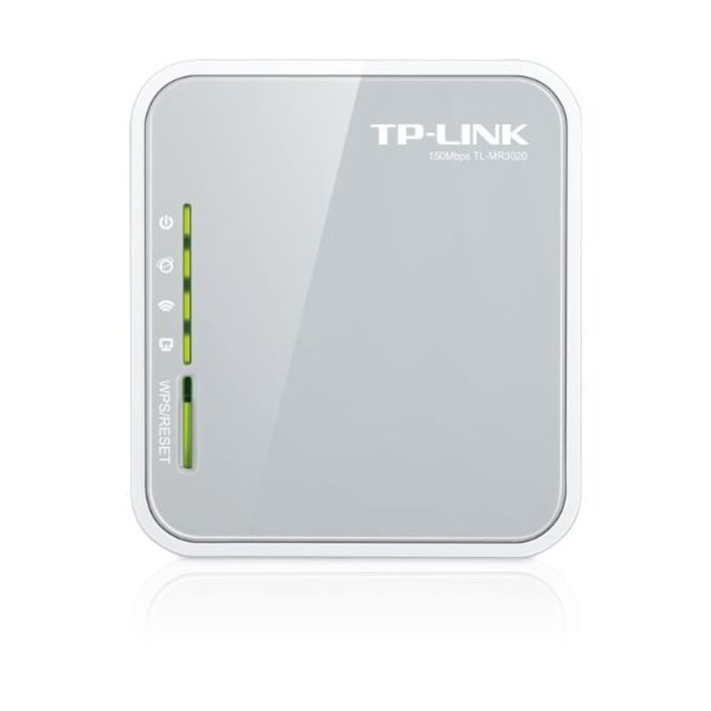 Image secondaire de Tp-Link TL-MR3020 routeur sans fil Fast Ethernet Monobande (2,4 GHz) 4G Argent, Blanc