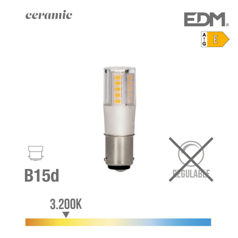 Lampe LED EDM 650 Lm 5,5 W E (3200 K)