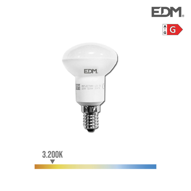 Lampe LED EDM 5 W E14 G 350 lm (3200 K)