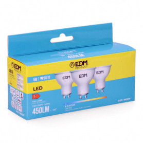 Lampe LED EDM 5 W GU10 450 lm F (6400K) 17,99 €