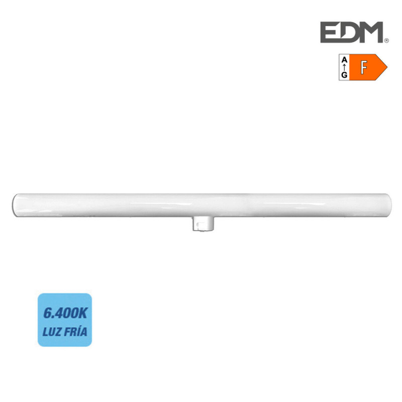 Tube LED EDM Linestra S14D F 9 W 700 lm Ø 3 x 50 cm (6400 K)