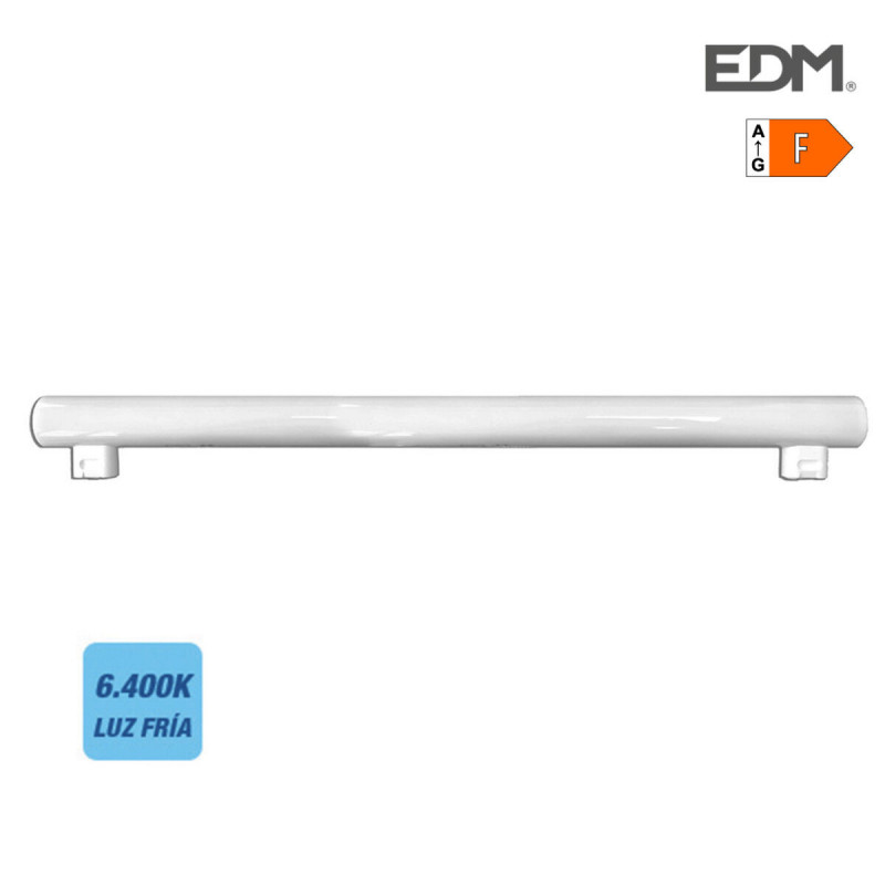 Tube LED EDM Linestra S14S F 9 W 700 lm Ø 3 x 50 cm (6400 K)