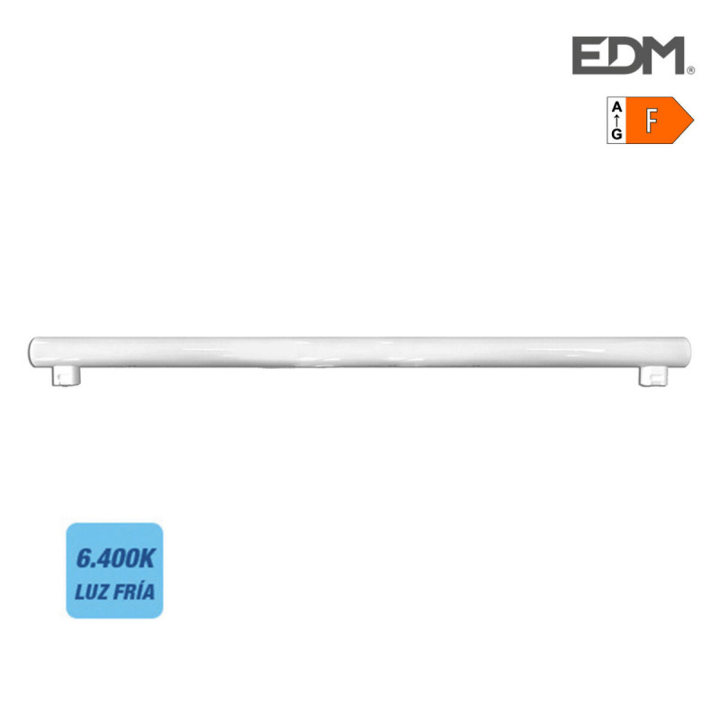 Tube LED EDM Linestra S14S F 18 W 1450 Lm Ø 3 x 100 cm (6400 K)