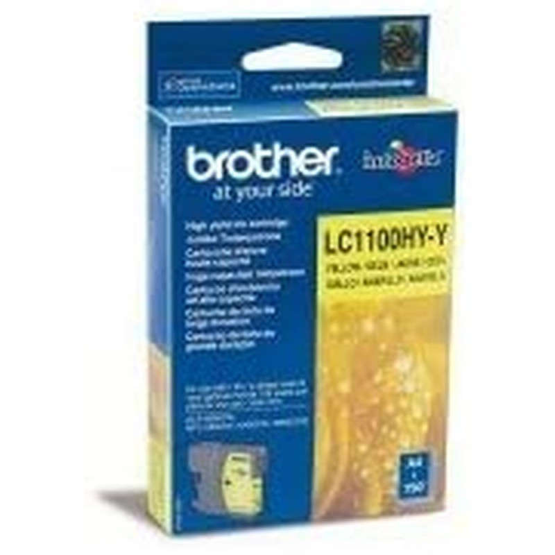 Brother LC-1100HYY Ink Cartridge cartouche d'encre 1 pièce(s) Original Jaune