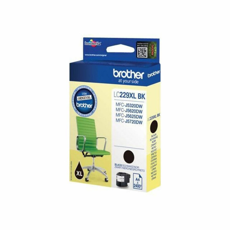 Brother LC-229XLBK cartouche d'encre 1 pièce(s) Original Noir
