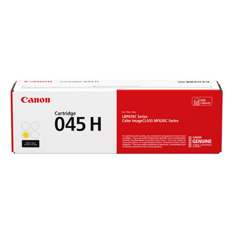 Canon 045 H Cartouche de toner 1 pièce(s) Original Jaune