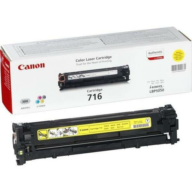 Canon 716 Y Cartouche de toner 1 pièce(s) Original Jaune