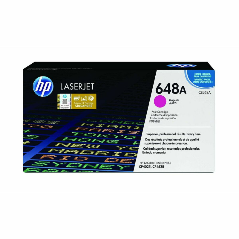 HP 648A toner LaserJet magenta authentique