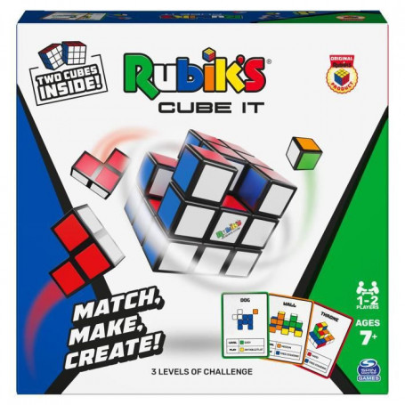 Rubik's Cube - Jeu de Rapidité - Rubik's Cube It - 54 Cartes Incluses - 1 a 2 Jo 41,99 €