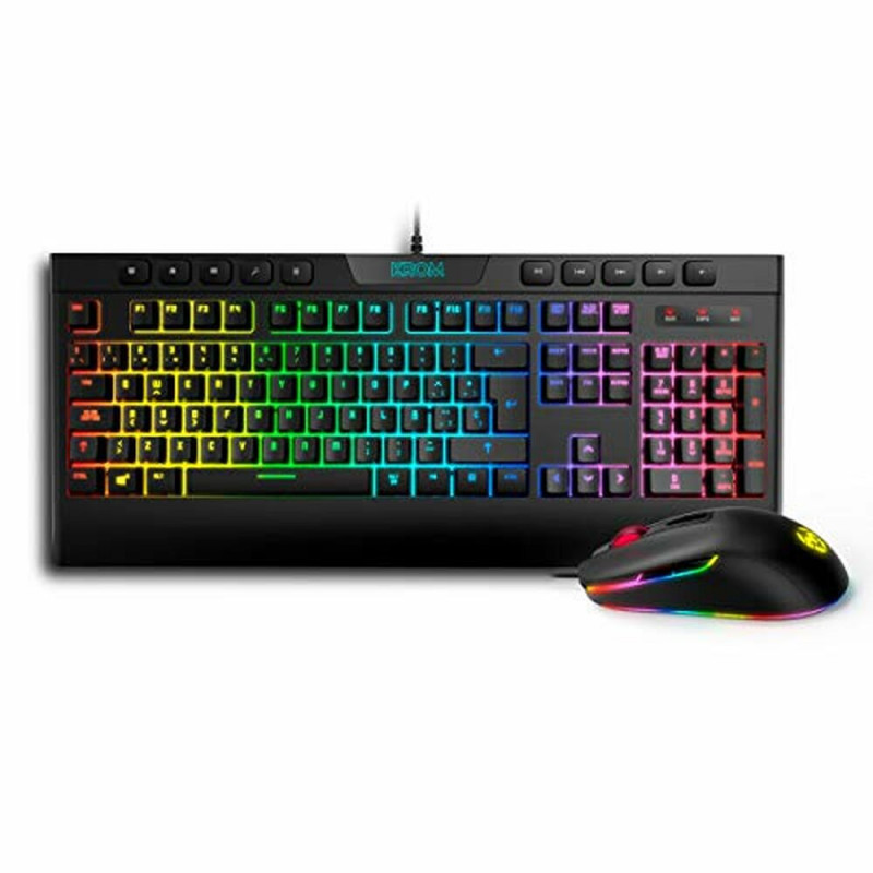 Image secondaire de Clavier et Souris Gaming Krom Kalyos RGB Noir