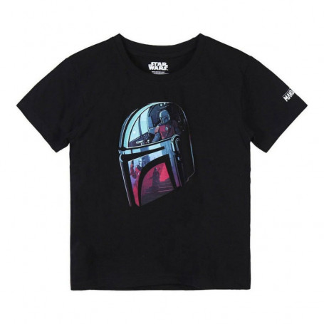 T shirt à manches courtes Enfant The Mandalorian Noir 21,99 €