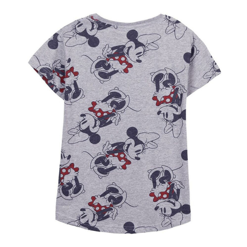 Image secondaire de T-Shirt à manches courtes femme Minnie Mouse Gris