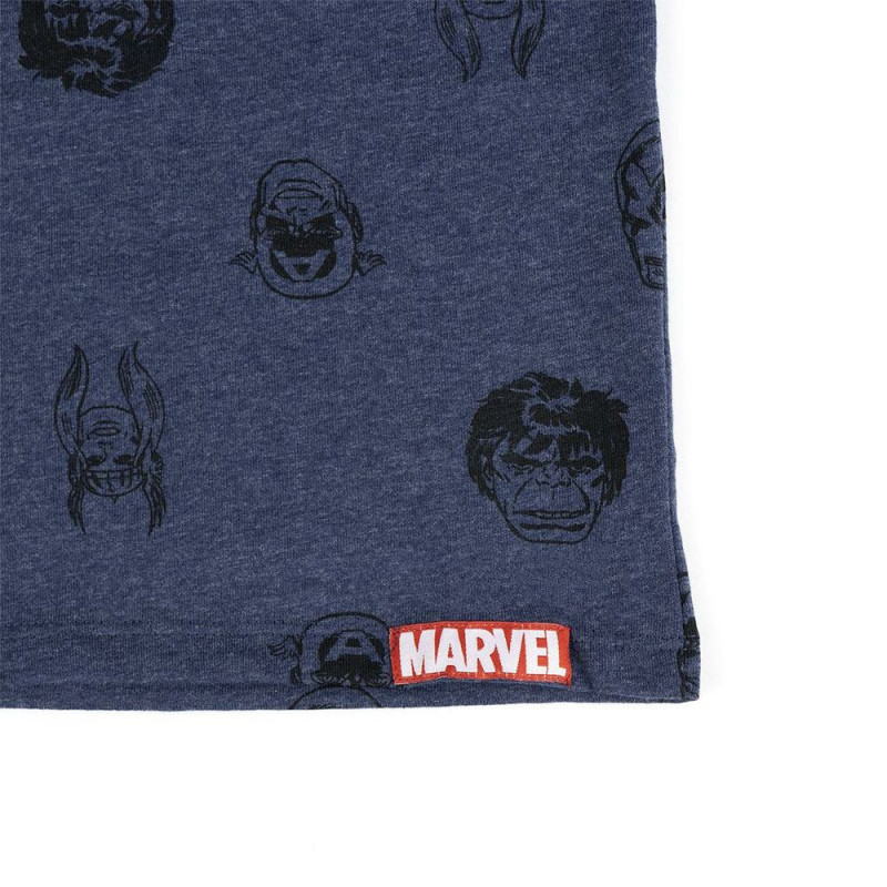 Image secondaire de T-Shirt à manches courtes homme Marvel Bleu foncé Adultes