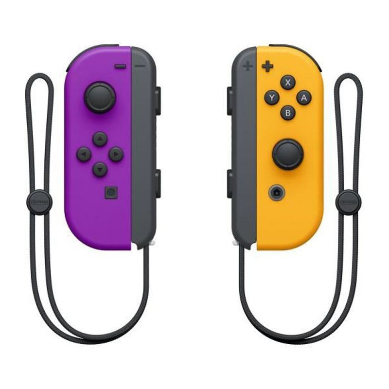 Nintendo Joy-Con Noir, Orange, Violet Bluetooth Manette de jeu Analogique/Numérique Nintendo Switch