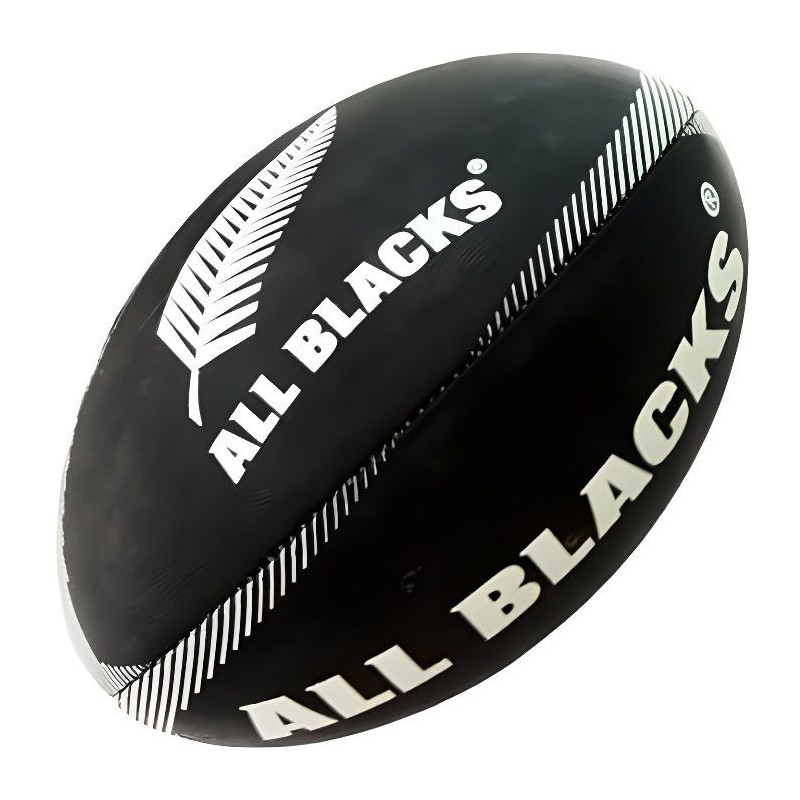 Ballon de Rugby All Blacks Midi Gilbert 45060102 Noir