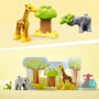 LEGO 10971 DUPLO Animaux Sauvages d'Afrique. Jouet sur le Safari des 2 Ans avec 19,99 €