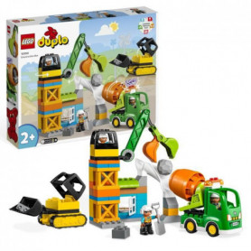 LEGO DUPLO Ma ville 10990 Le Chantier de Construction. Jouet Grue. Bulldozer et 88,99 €