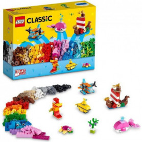 LEGO 11018 Classic Jeux Créatifs Dans L'Océan. Boite de Briques. 6 Modeles Minia 29,99 €